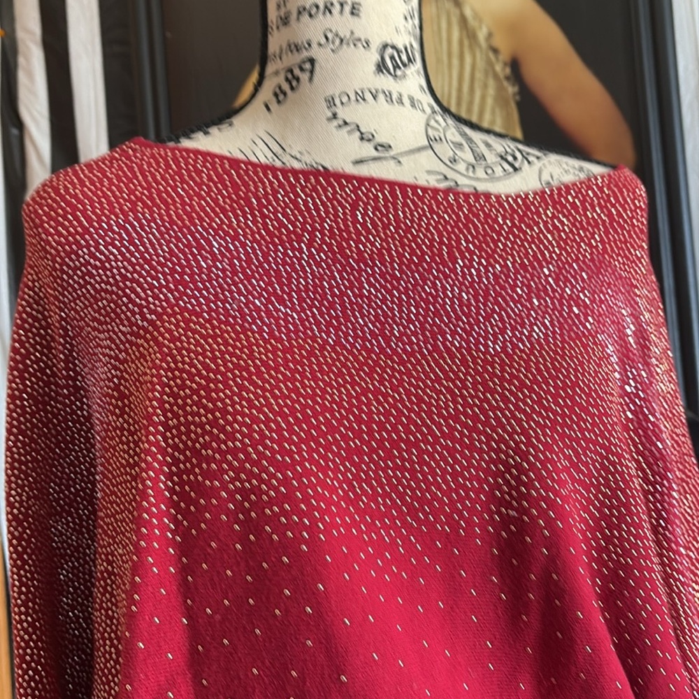 Red ♥️embellish sweater - Picture 3 of 4